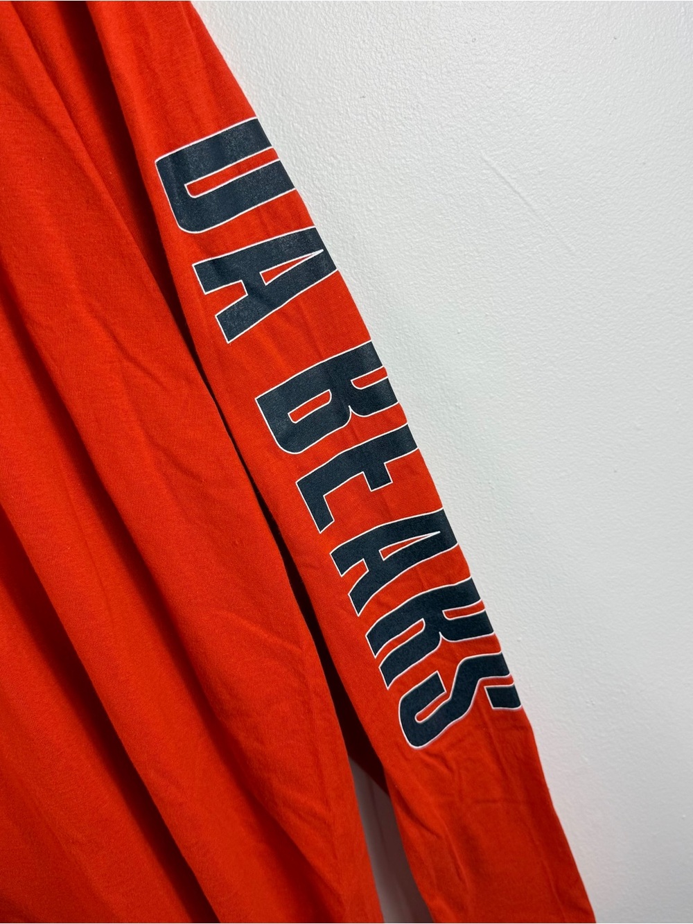 Chicago Bears NFL Team Apparel Men’s Long Sleeve T-Shirt XL Orange Da Bears NWT - Picture 3 of 12